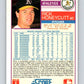 1988 Score #87 Rick Honeycutt UER Mint Oakland Athletics  Image 2