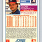 1988 Score #111 Glenn Hubbard Mint Atlanta Braves  Image 2