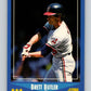 1988 Score #122 Brett Butler Mint Cleveland Indians  Image 1