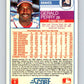 1988 Score #136 Gerald Perry Mint Atlanta Braves  Image 2
