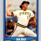 1988 Score #162 Bob Walk Mint Pittsburgh Pirates  Image 1