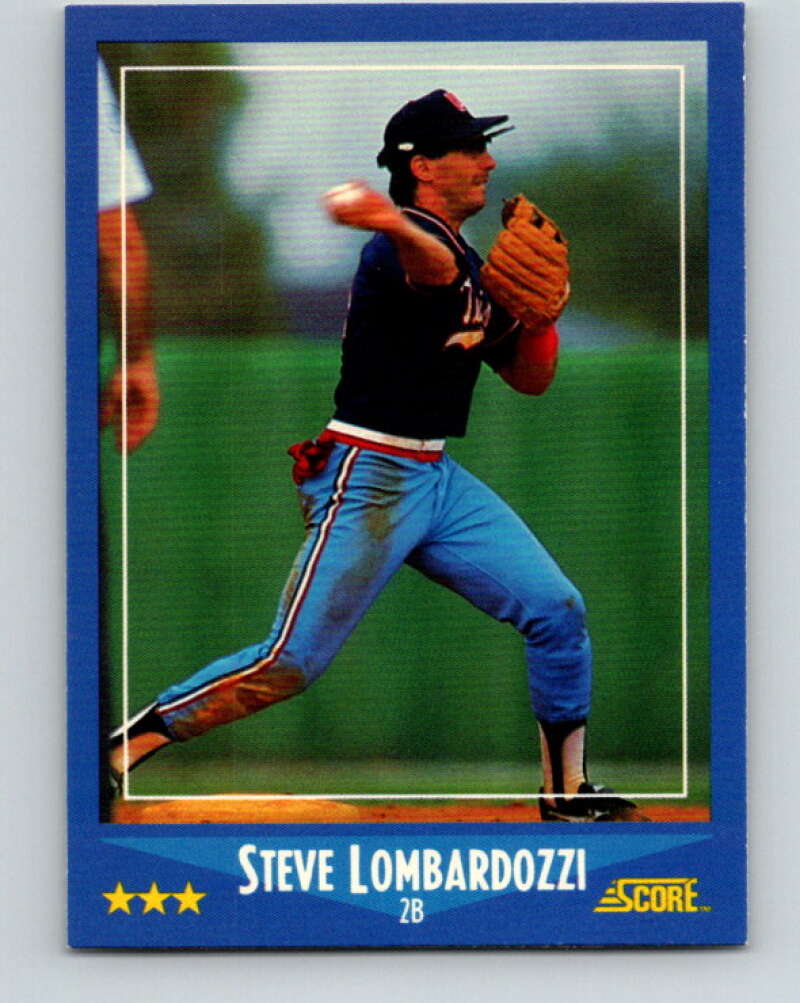 1988 Score #174 Steve Lombardozzi Mint Minnesota Twins Image 1