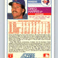 1988 Score #179 Greg Harris Mint Texas Rangers  Image 2