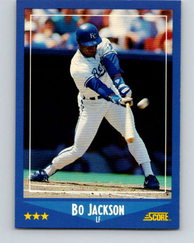 1988 Score #180 Bo Jackson Mint Kansas City Royals Image 1