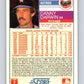 1988 Score #184 Danny Darwin Mint Houston Astros  Image 2