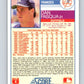 1988 Score #196 Dan Pasqua Mint New York Yankees  Image 2