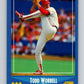1988 Score #202 Todd Worrell Mint St. Louis Cardinals  Image 1