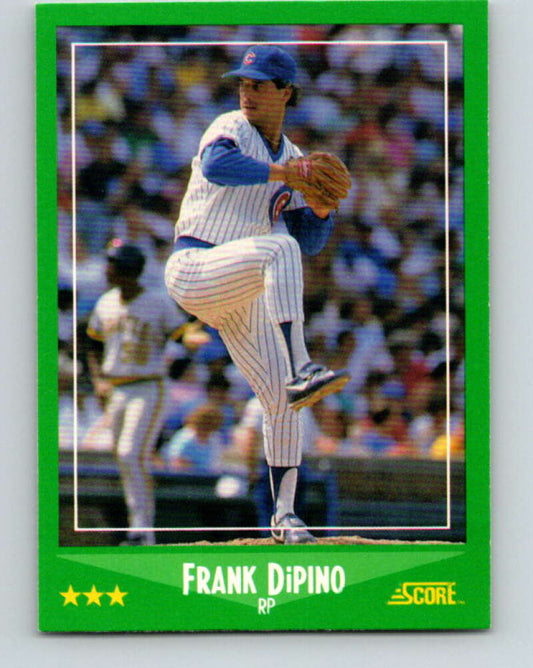 1988 Score #413 Frank DiPino Mint Chicago Cubs  Image 1