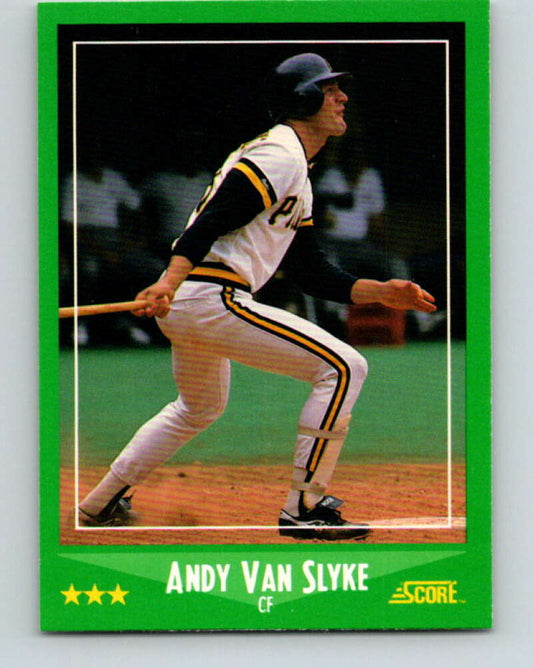 1988 Score #416 Andy Van Slyke Mint Pittsburgh Pirates  Image 1
