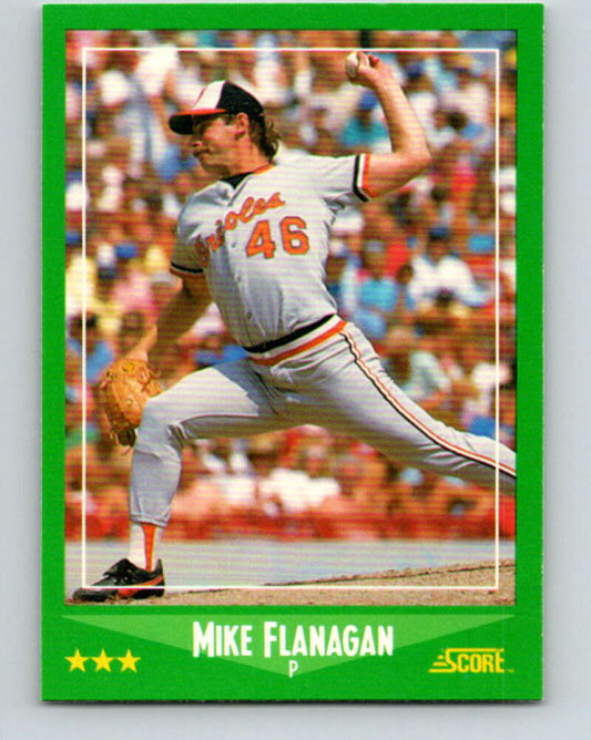 1988 Score #427 Mike Flanagan Mint Toronto Blue Jays  Image 1