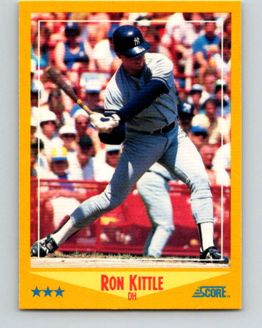 1988 Score #449 Ron Kittle Mint New York Yankees  Image 1