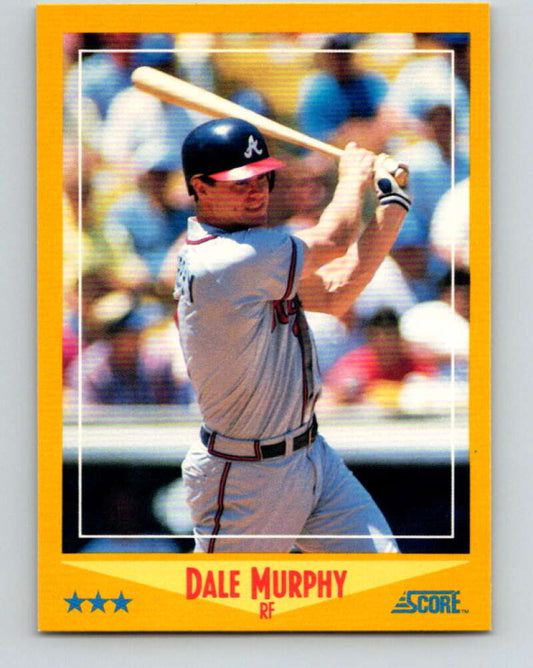 1988 Score #450 Dale Murphy Mint Atlanta Braves