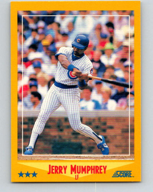 1988 Score #467 Jerry Mumphrey Mint Chicago Cubs  Image 1