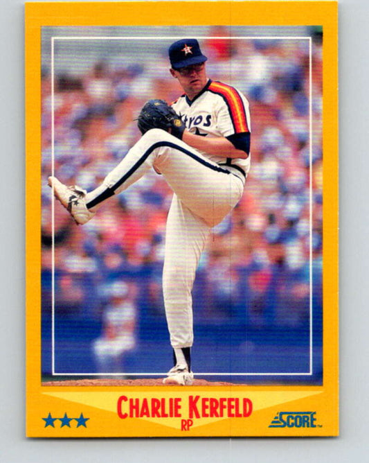 1988 Score #479 Charlie Kerfeld Mint Houston Astros  Image 1
