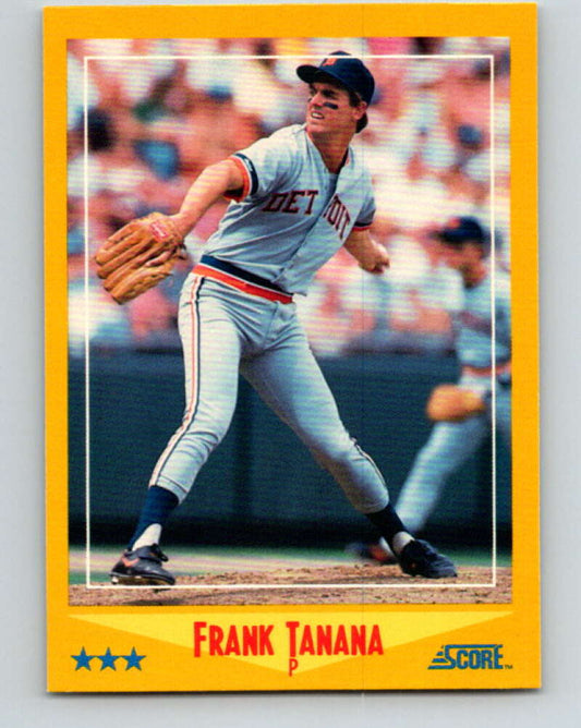 1988 Score #490 Frank Tanana Mint Detroit Tigers  Image 1
