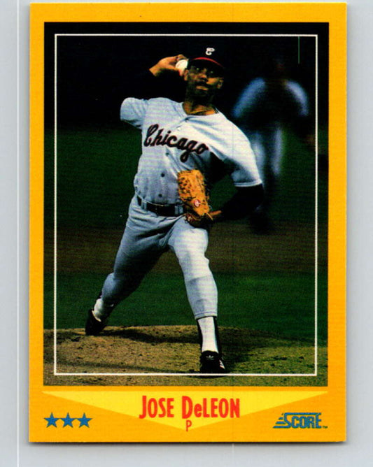 1988 Score #508 Jose DeLeon Mint Chicago White Sox