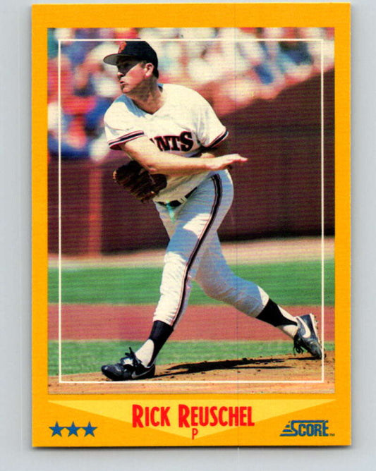 1988 Score #519 Rick Reuschel Mint San Francisco Giants  Image 1