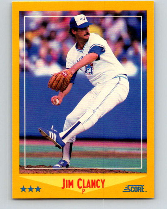 1988 Score #530 Jim Clancy Mint Toronto Blue Jays  Image 1
