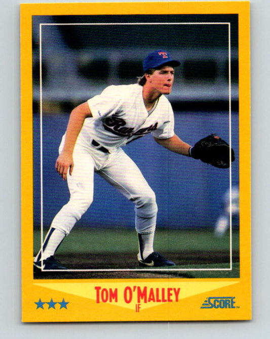 1988 Score #534 Tom O'Malley Mint Texas Rangers  Image 1
