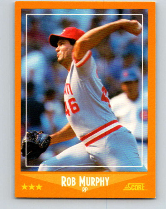 1988 Score #559 Rob Murphy Mint Cincinnati Reds  Image 1