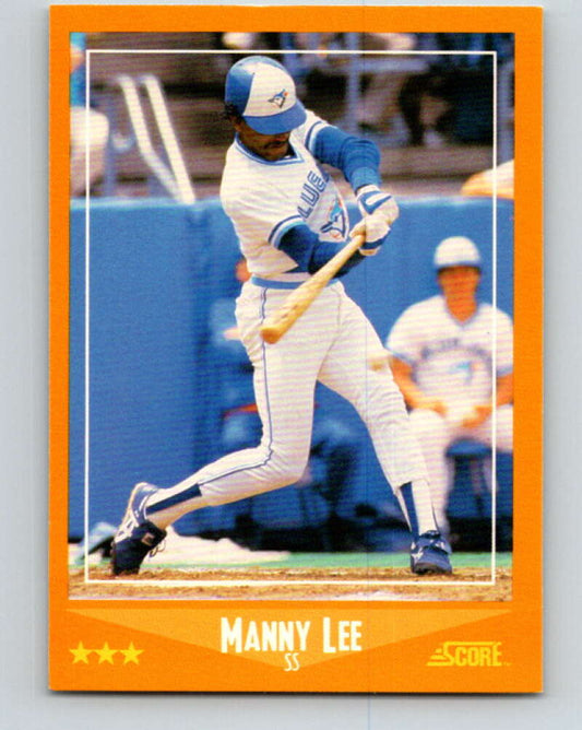 1988 Score #561 Manuel Lee Mint Toronto Blue Jays  Image 1