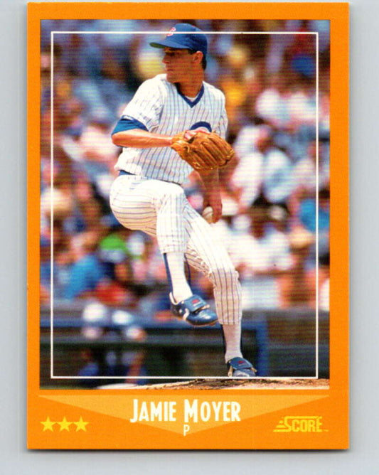 1988 Score #573 Jamie Moyer Mint Chicago Cubs  Image 1