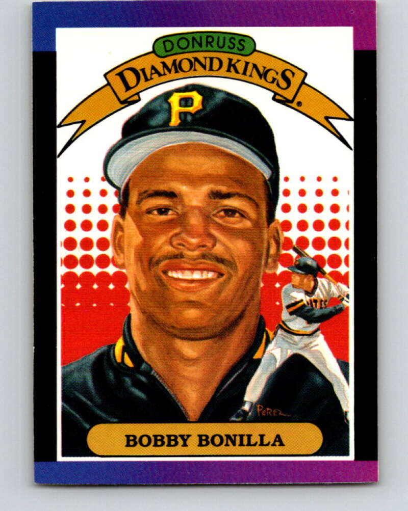 1989 Donruss #2 Bobby Bonilla DK DP Mint Pittsburgh Pirates Image 1