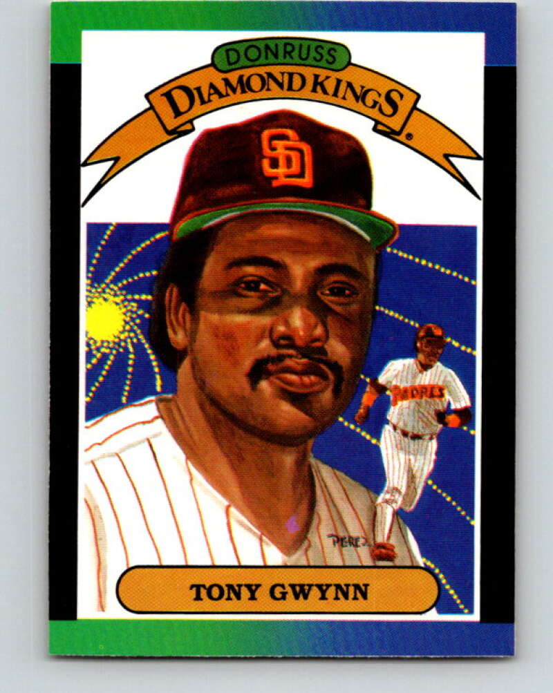 1989 Donruss #6 Tony Gwynn DK DP Mint San Diego Padres Image 1