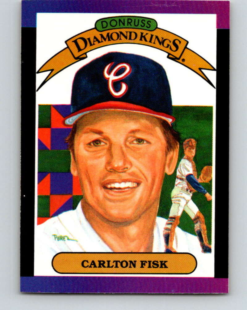 1989 Donruss #7 Carlton Fisk DK UER Mint Chicago White Sox Image 1
