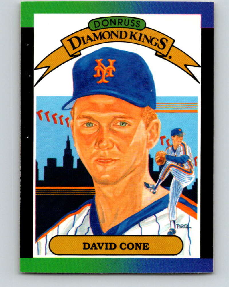 1989 Donruss #9 David Cone DK UER Mint New York Mets Image 1