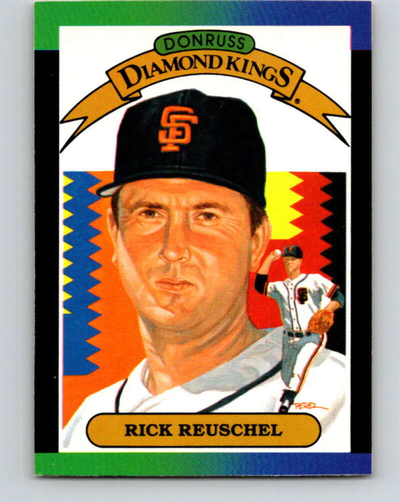 1989 Donruss #11 Rick Reuschel DK Mint San Francisco Giants Image 1