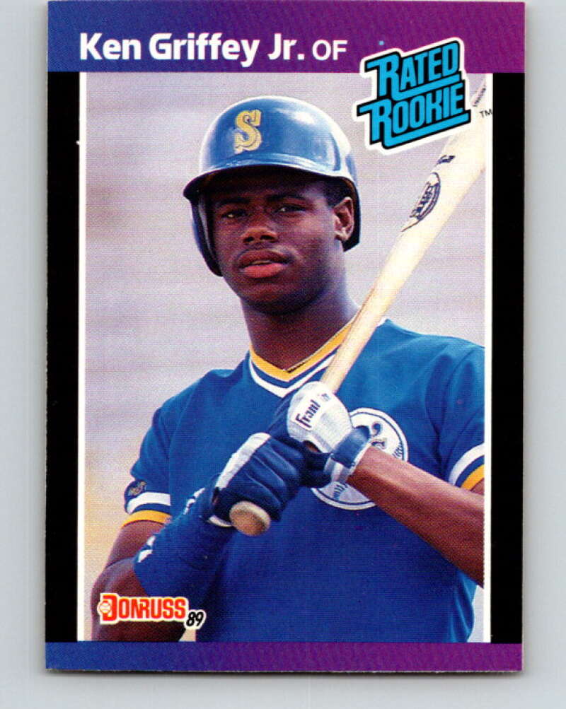 1989 Donruss #33 Ken Griffey Jr. RR Mint RC Rookie Seattle Mariners