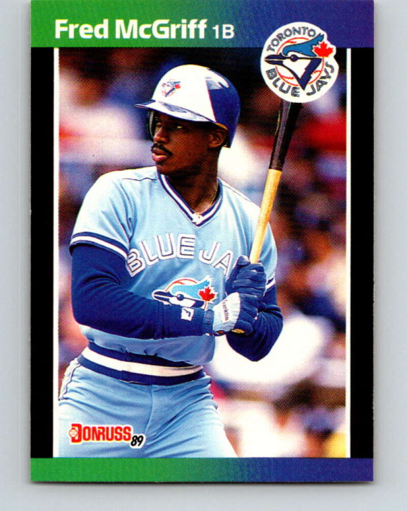 1989 Donruss #70 Fred McGriff Mint Toronto Blue Jays Image 1
