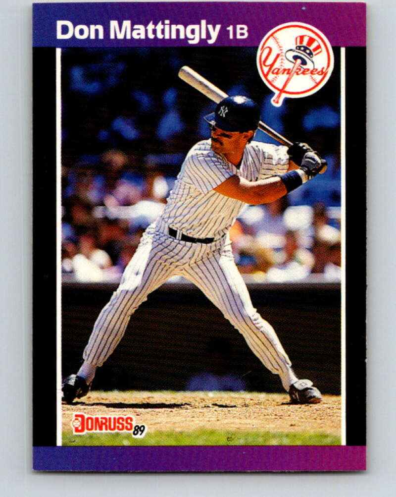 1989 Donruss #74 Don Mattingly Mint New York Yankees Image 1