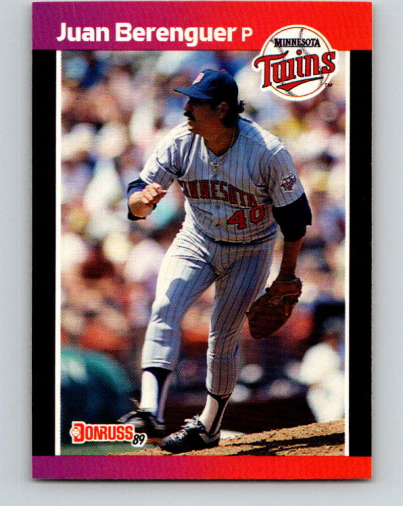 1989 Donruss #81 Juan Berenguer Mint Minnesota Twins Image 1