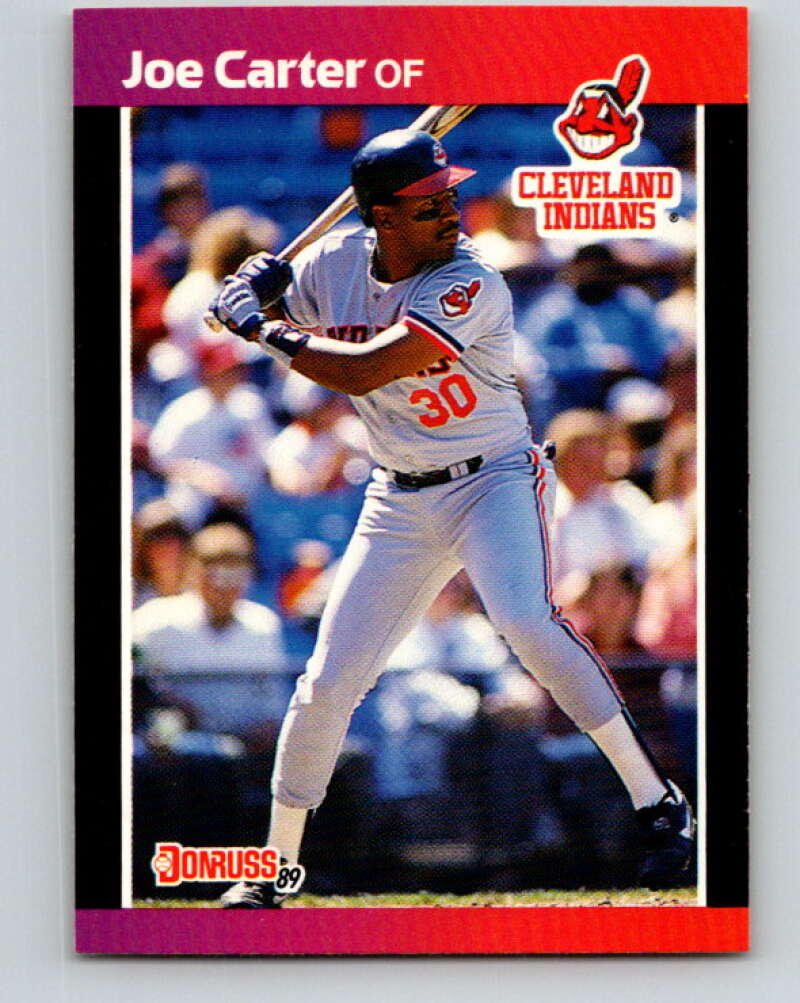 1989 Donruss #83 Joe Carter Mint Cleveland Indians Image 1
