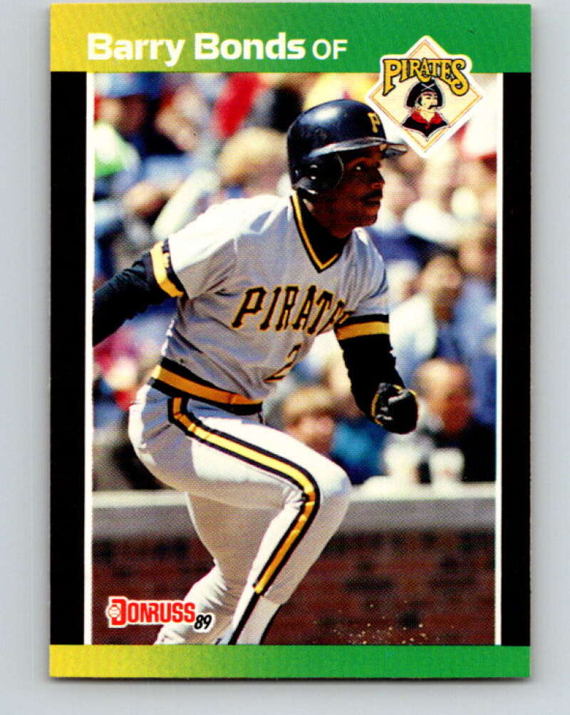 1989 Donruss #92 Barry Bonds Mint Pittsburgh Pirates