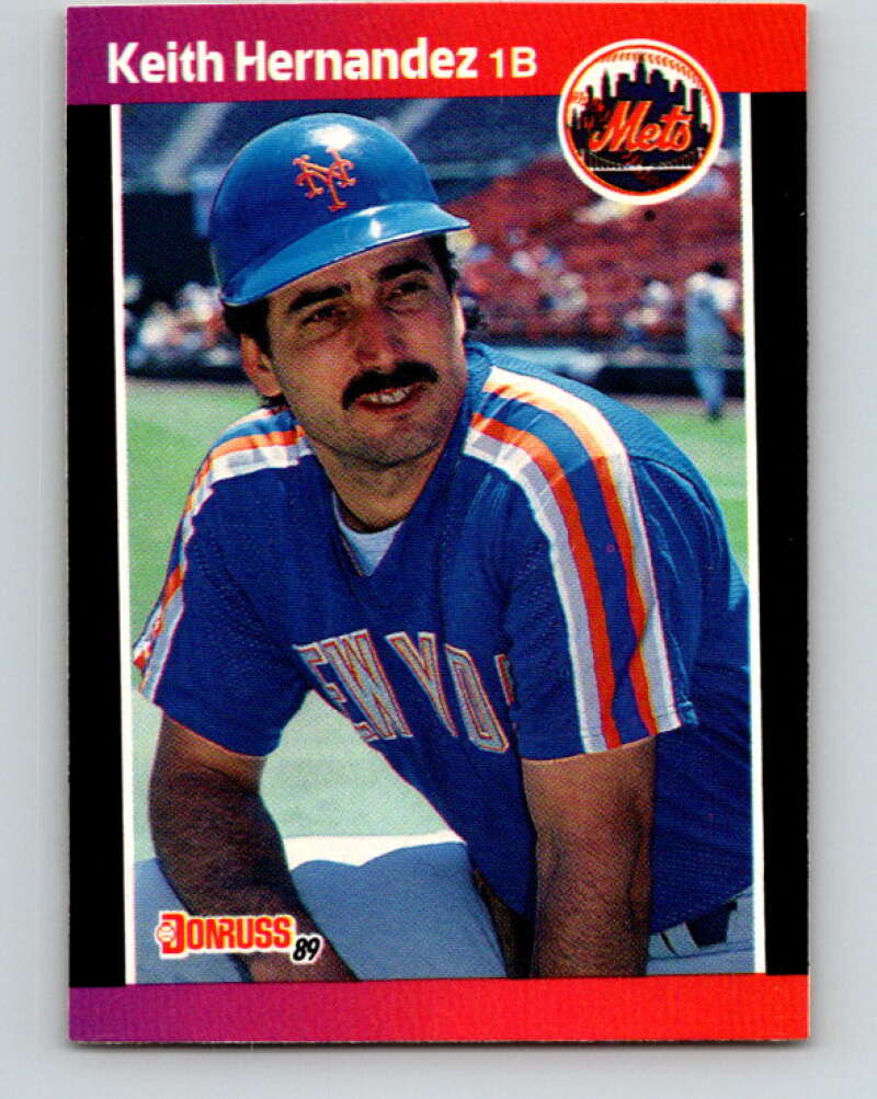 1989 Donruss #117 Keith Hernandez Mint New York Mets