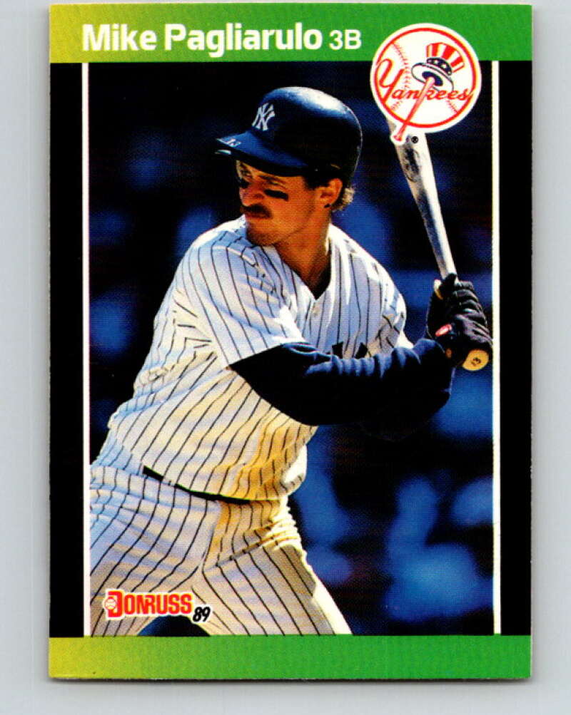 1989 Donruss #127 Mike Pagliarulo Mint New York Yankees Image 1