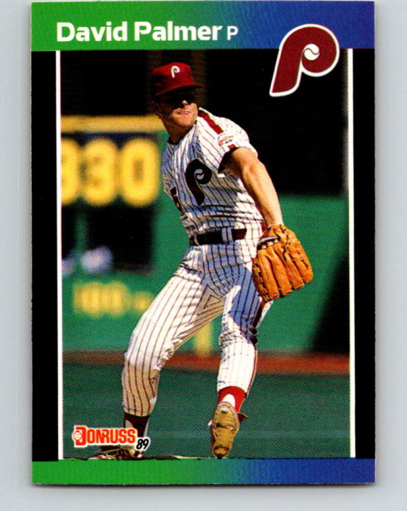1989 Donruss #133 David Palmer Mint Philadelphia Phillies Image 1