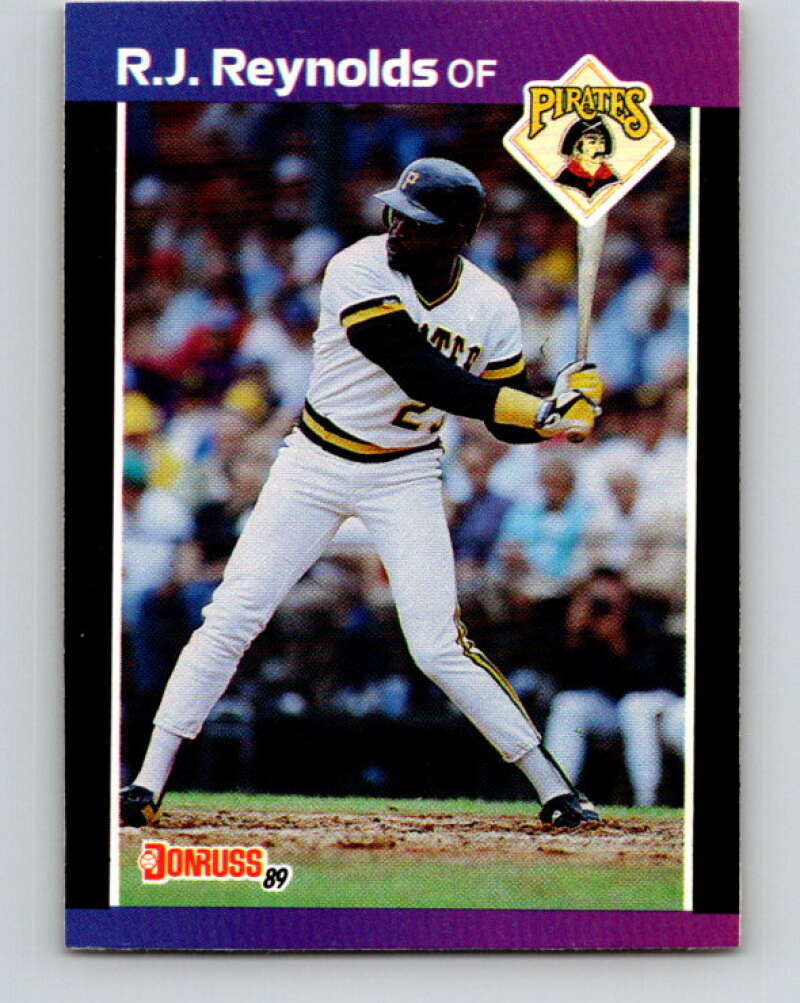 1989 Donruss #134 R.J. Reynolds Mint Pittsburgh Pirates Image 1
