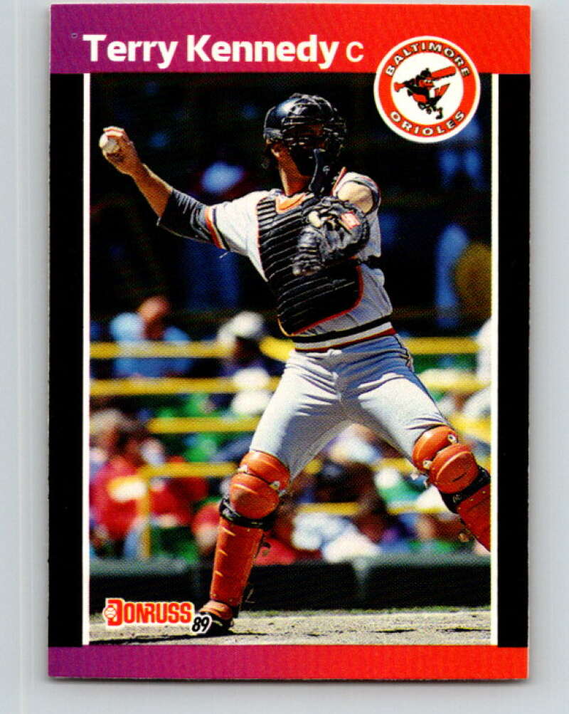 1989 Donruss #141 Terry Kennedy Mint Baltimore Orioles Image 1