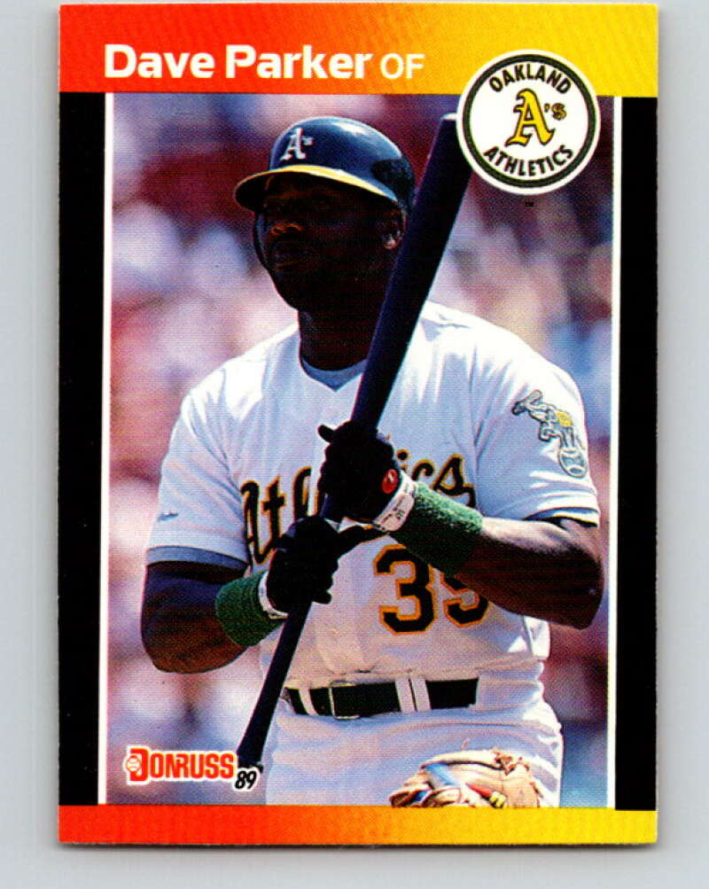 1989 Donruss #150 Dave Parker Mint Oakland Athletics Image 1