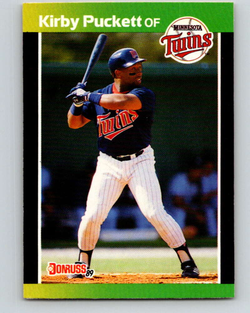 1989 Donruss #182 Kirby Puckett Mint Minnesota Twins Image 1