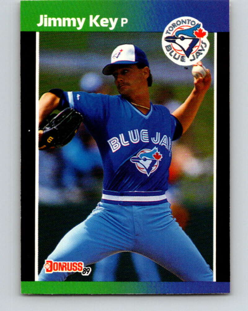 1989 Donruss #188 Jimmy Key Mint Toronto Blue Jays Image 1