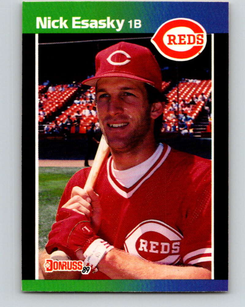 1989 Donruss #189 Nick Esasky Mint Cincinnati Reds Image 1