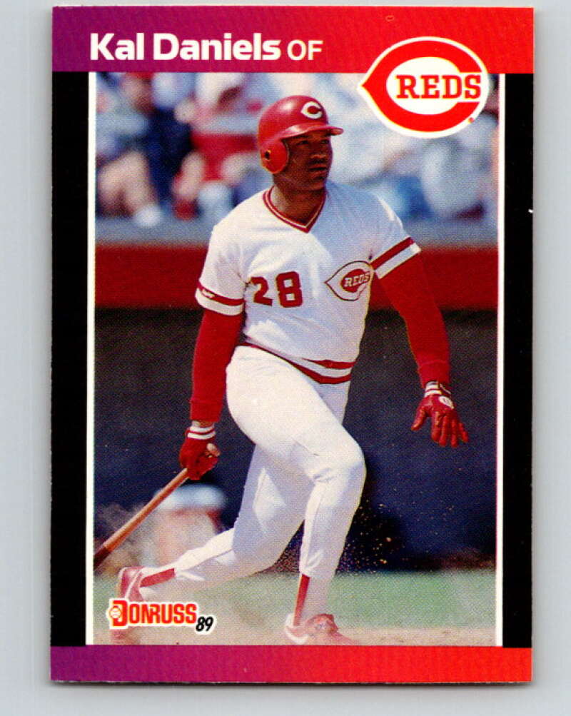 1989 Donruss #198 Kal Daniels Mint Cincinnati Reds Image 1