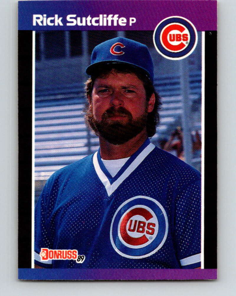 1989 Donruss #223 Rick Sutcliffe Mint Chicago Cubs