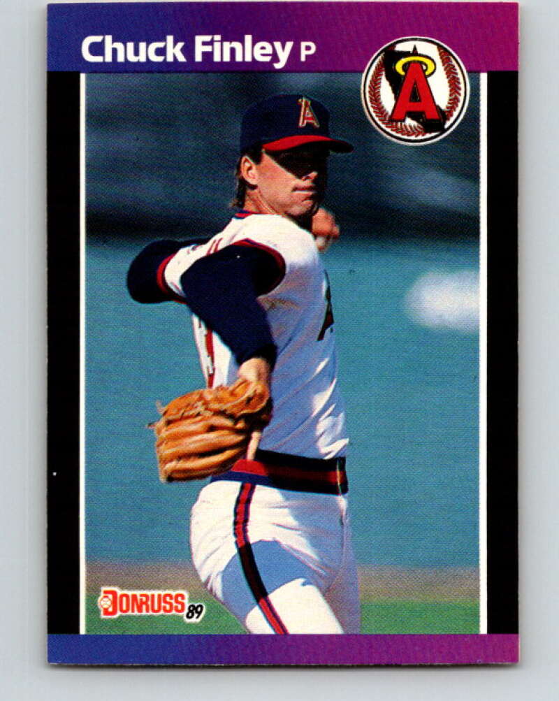 1989 Donruss #226 Chuck Finley Mint California Angels Image 1
