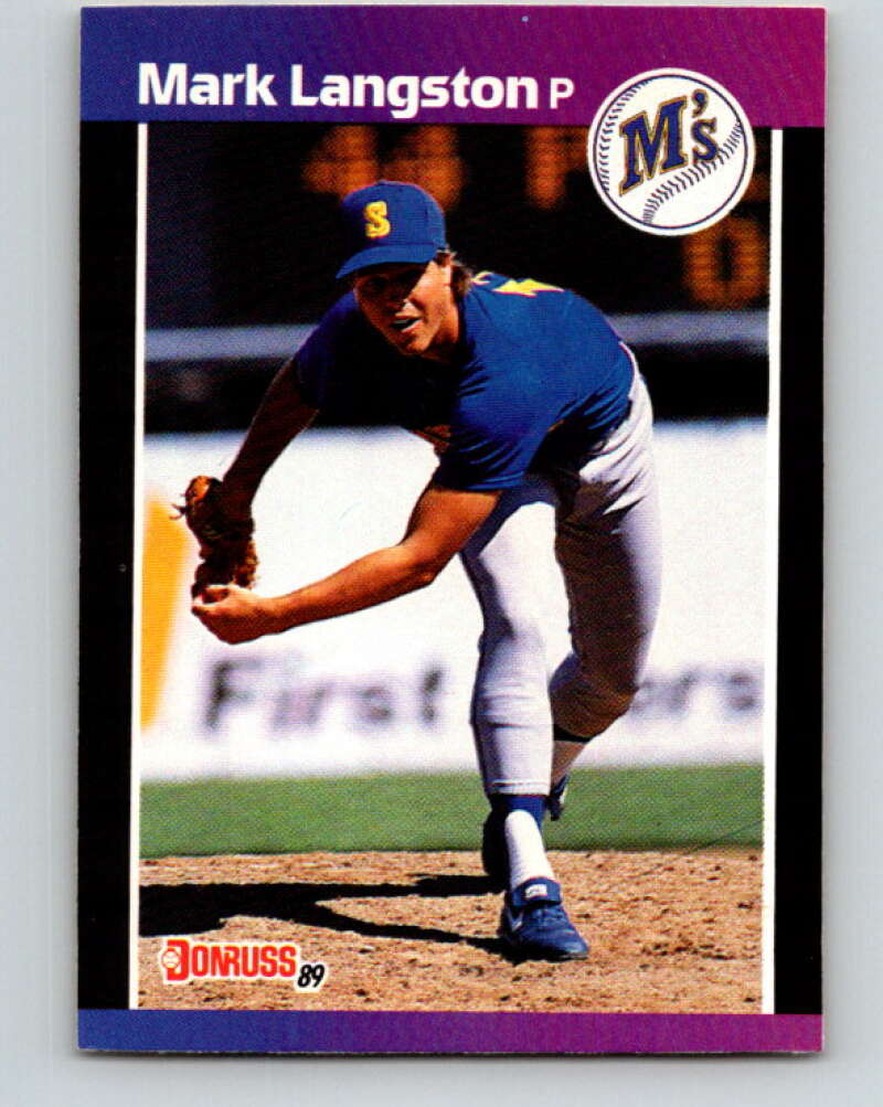 1989 Donruss #227 Mark Langston Mint Seattle Mariners Image 1